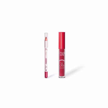 Imagem do produto Kit Labial Cherry Love City Girls Cores:Cor 06