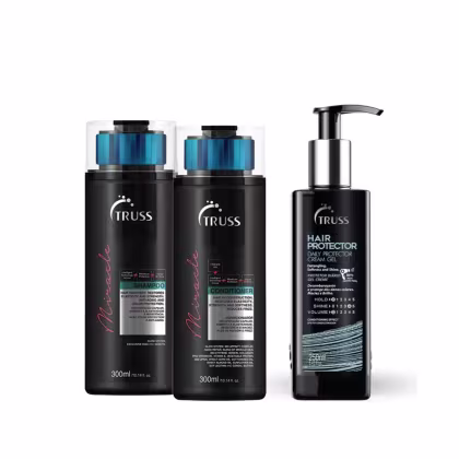 Imagem do produto KIT Miracle Shampoo + Condicionador + Hair Protector Truss