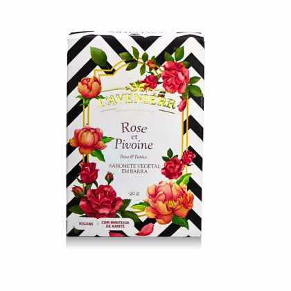Imagem do produto Sabonete Vegetal em Barra Rose et Pivoine: Rosa e Peônia