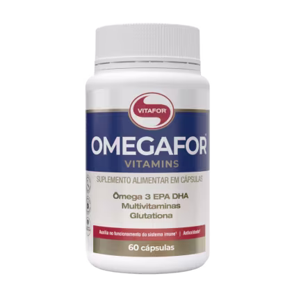 Imagem do produto Omegafor Vitamins - 60 Cápsulas Omega-3 Vitafor