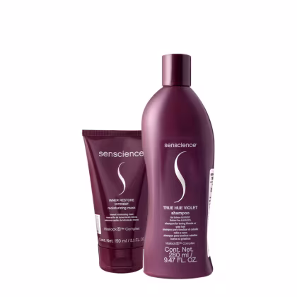 Imagem do produto Senscience True Hue Violet Shampoo e Máscara Intensif (2 produtos)