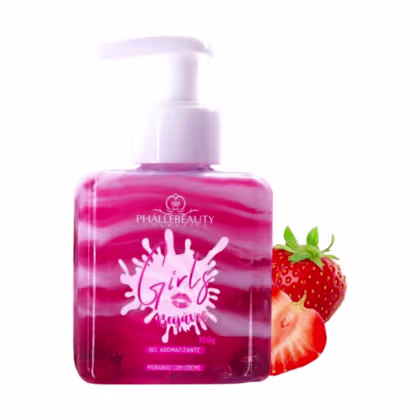 Imagem do produto Gel Creme para Virilha Morango com Creme Beijável 180g - Phallebeauty