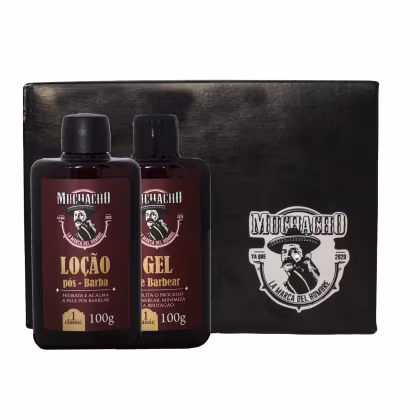 Imagem do produto Kit Muchacho Cosméticos Gel de Barbear + Loção Pós Barba (2 Produtos)