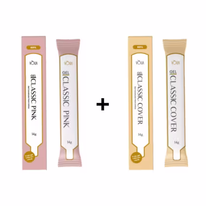 Imagem do produto Kit Classic Pink Refil Volia 14g + Classic Cover Refil Volia 14g