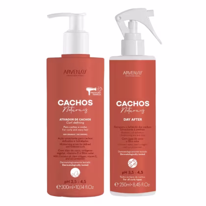 Imagem do produto Kit Arvensis Cachos Ativador Ondulados 300ml + Day After