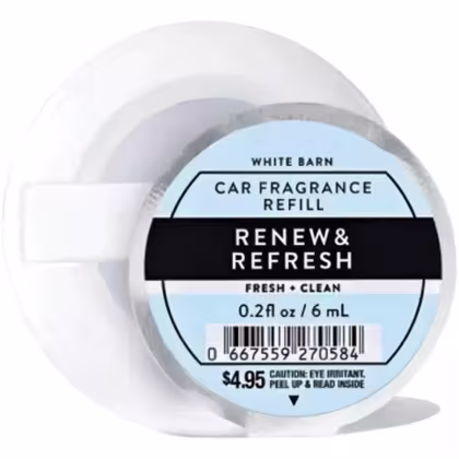 Imagem do produto REFIL CAR FRAGRANCE RENEW & REFRESH BATH & BODY WORKS