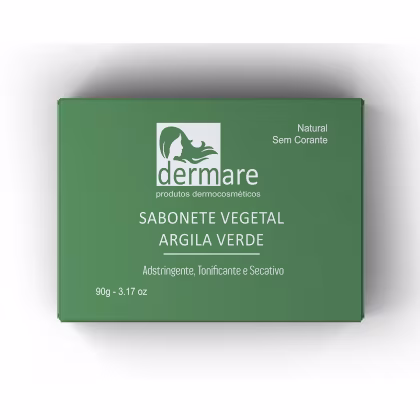 Imagem do produto Sabonete Argila Verde 90g - Dermare