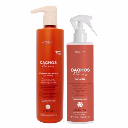 Imagem do produto Kit Arvensis Cachos Creme Ativador 500ml + Day After 250ml