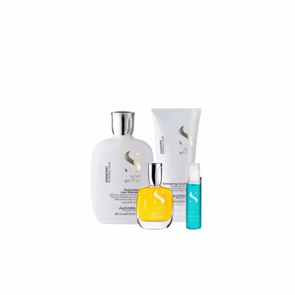 Imagem do produto Kit Alfaparf Semi di Lino Diamond Sublime Cristalli (4 Produtos)