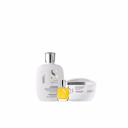 Imagem do produto Kit Alfaparf Semi di Lino Diamond Cristalli Liquidi (3 Produtos)