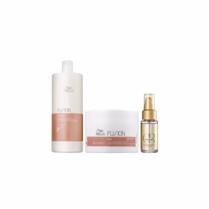 Imagem do produto Kit Fusion Shampoo, Máscara & Oil Reflections - Wella