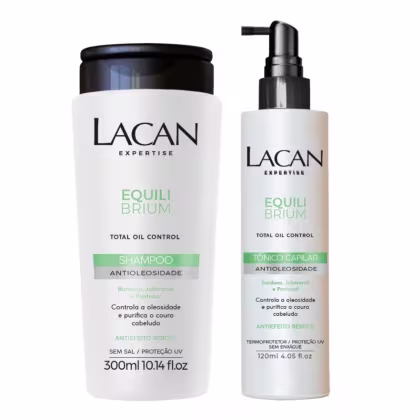 Imagem do produto Kit Lacan Equilibrium Shampoo Antioleosidade + Tônico 120ml
