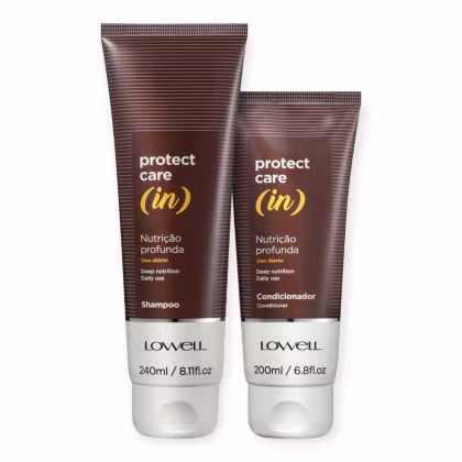 Imagem do produto Kit Lowell Protect Care (in) Shampoo 240ml + Condicionador 200ml