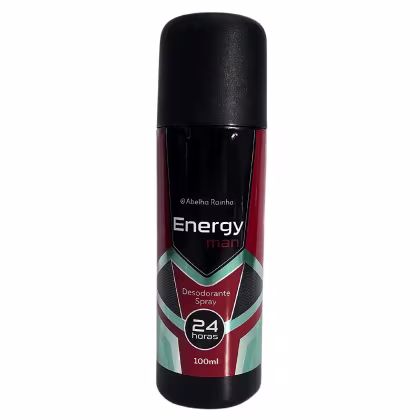 Imagem do produto Abelha Rainha Energy Desodorante Spray Antitranspirante Man 100ml