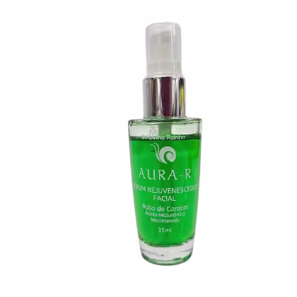 Imagem do produto Abelha Rainha Aura-R Serum Rejuvenescedor Facial Gotas Da Juventude Baba De Caracol 30ml