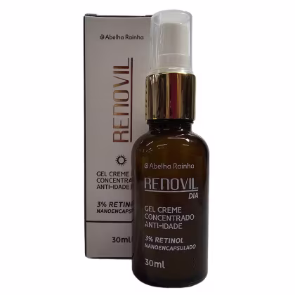 Imagem do produto Abelha Rainha Renovil Gel Creme Anti Idade Concentrado 3% Retinol Dia 30ml