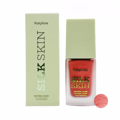 Imagem do produto Ruby Rose Silk Skin Natural Glow Shine On - Iluminador Líquido 24ml