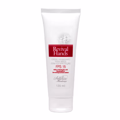 Imagem do produto Adélia Mendonça Cosmiatria Revival Hands FPS15 - Creme Hidratante para as Mãos 120ml