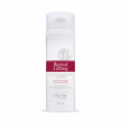 Loção Tensionadora Facial Adélia Mendonça Cosmiatria Revival Liffting, 50ml.