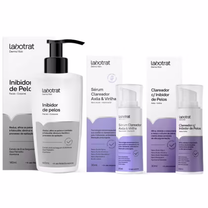 Imagem do produto KIT TRIO CLAREADOR E INIBIDOR DE PELOS - LABOTRAT