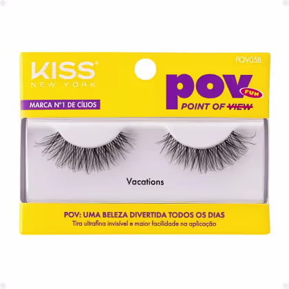 Imagem do produto Cílios Postiços Kiss New York Pov Vacations Pov05b