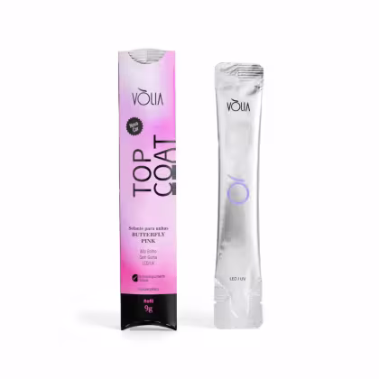 Imagem do produto Sachê Top Coat Butterfly Pink 9g - Vólia