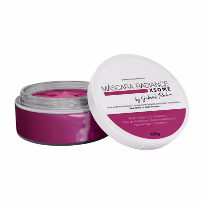 Imagem do produto Máscara Radiance Xsome Pink 200g - Dermare