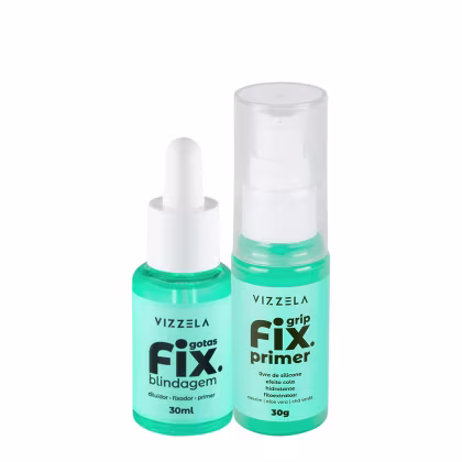 Imagem do produto Kit Vizzela Fix Grip Gotas Primer Blindagem (2 produtos)