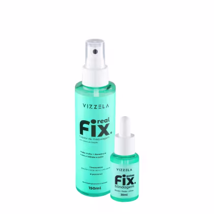Imagem do produto Kit Vizzela Fix Real Gotas Blindagem Fixador de Maquiagem (2 produtos)