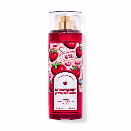 Imagem do produto Body Splash Bath & Body Works Strawberry Pound Cake 236ml