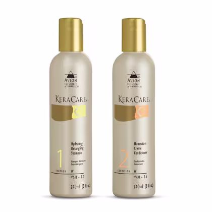 Imagem do produto Kit Avlon KeraCare - Shampoo Hydrating Detangling 240ml + Umecto Creme Condicionador 240ml