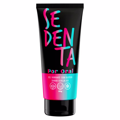 Imagem do produto Pepper Blend Sedenta Por Oral Sem Açúcar Cereja Ice - Gel Lubrificante Íntimo 50g