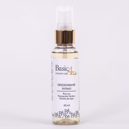 Imagem do produto Desodorante Íntimo Feminino Suave Refrescante - Basic4u 60ml