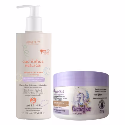 Imagem do produto Kit Arvensis Cachinhos Infantil Ativ Ondulados Geleia Suave