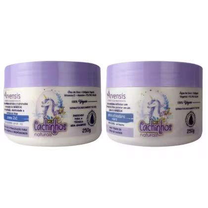 Imagem do produto Kit Arvensis Cachinhos Infantil Creme 2x1 + Geleia Forte