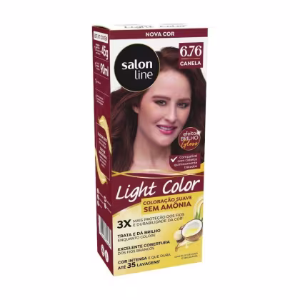 Imagem do produto Coloração suave Light Color 6.76 Canela