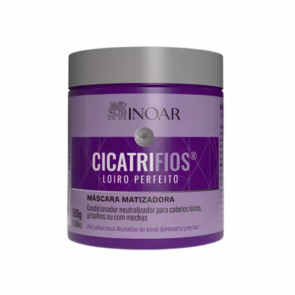 Imagem do produto Inoar Cicatrifios Loiro Perfeito Mascara 500g