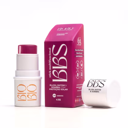 Imagem do produto BBS 4X1 Biobio Blush, Batom E Sombra FPS 63 - Amora