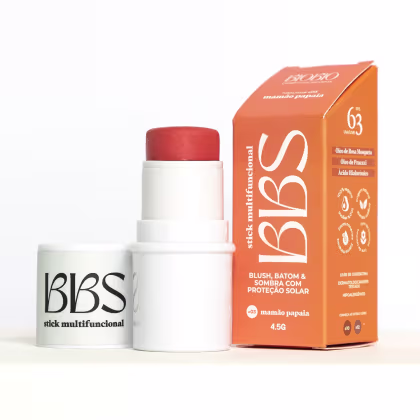 Imagem do produto BBS 4X1 Biobio Blush, Batom E Sombra FPS 63 - Mamão Papaia
