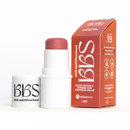 Imagem do produto BBS 4X1 Biobio Blush, Batom E Sombra FPS 63 - Pêssego Rosé