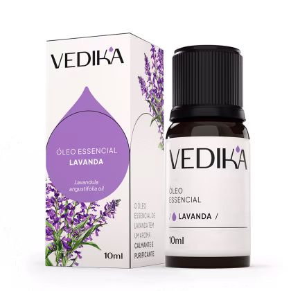 Óleo Essencial Vedika Lavanda, 10ml.