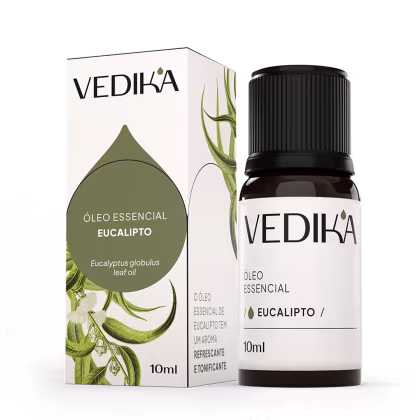 Óleo Essencial Vedika Eucalipto, 10ml.