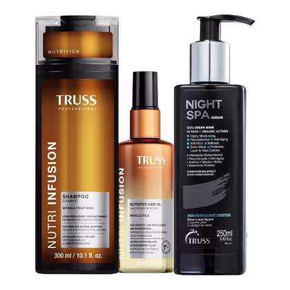 Imagem do produto Kit Truss Nutri Infusion - Shampoo 300ml + Óleo 60ml + Night Spa 250ml