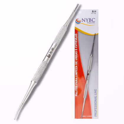 Palito para unha em aço inox.