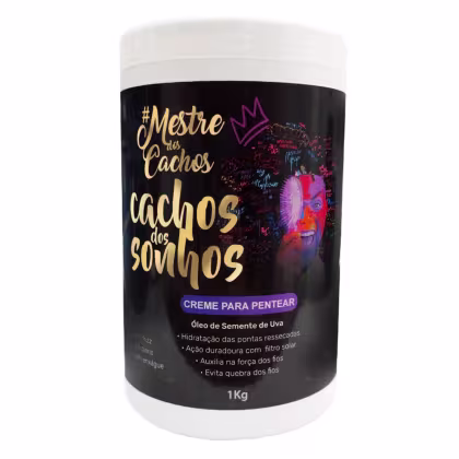 Imagem do produto Creme de Pentear Cachos dos Sonhos 1Kg - Mestre dos Cachos