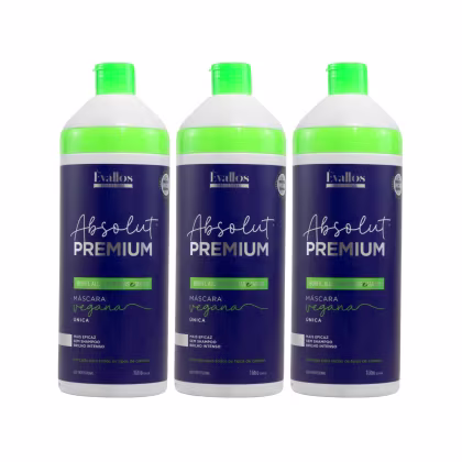 Imagem do produto Évallos Vegana Sem Choro Sem Pausa Kit 3 Progressiva 1000ml