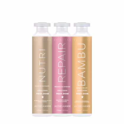 Imagem do produto Kit Cronograma Ampolas Jacques Janine Nutrição Intensa (3 produtos)