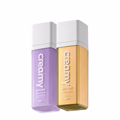 Imagem do produto Kit Creamy Skincare Pro-Adapaleno Vitamina C Gold Sérum (2 produtos)
