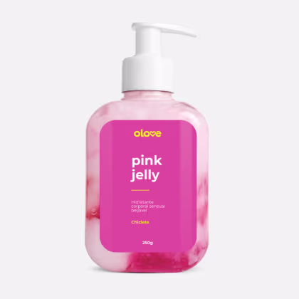 Imagem do produto Hidratante Sensual Beijável Olove Pink Jelly Chiclete 250g