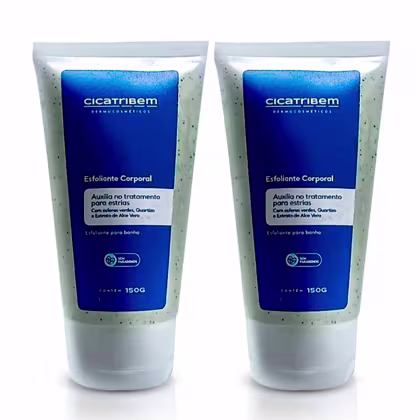 Imagem do produto Kit 2x Esfoliante Corporal Hidratante Banho 150g Cicatribem